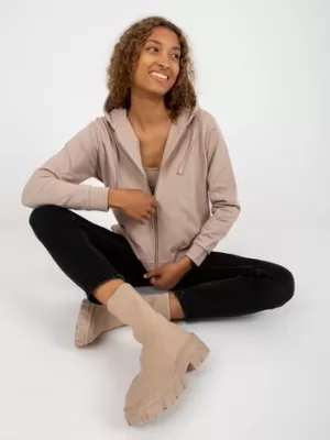 Hanorac de dama BASIC FEEL GOOD B-002.65 BEJ ÎNCHIS