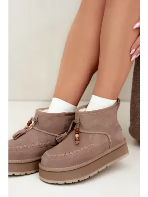 Pantofi de dama BIG STAR SHOES UU274679 BEJ