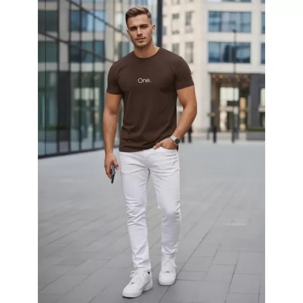  Tricou pentru bărbați DSTREET NX5125R-CH MARO 