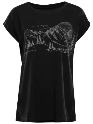Cămașă de exterior pentru femei ALPINE PRO NOGERA 2 VARIANTA NEAGRA PA