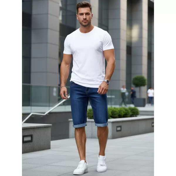  Pantaloni scurți pentru bărbați DSTREET SX2614 ALBASTRU MARIN 