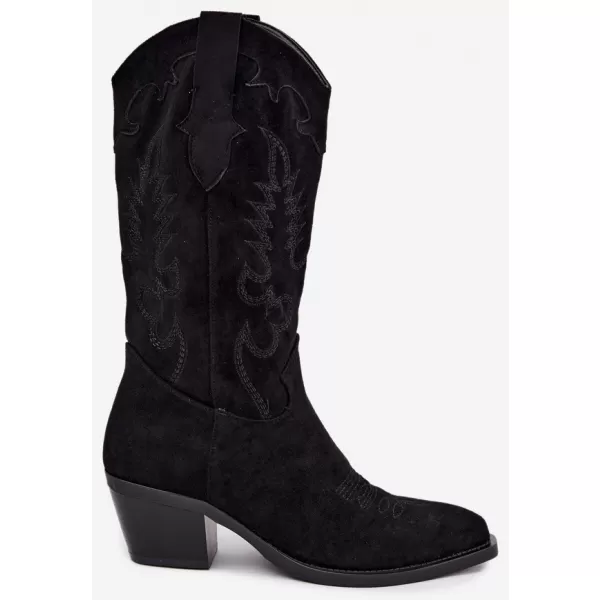  Cizme de dama BOTO 2559A-1 NEGRU 