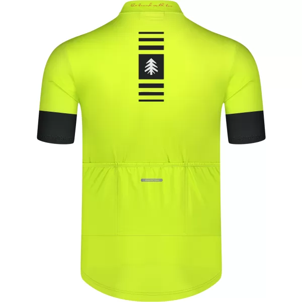  Tricou de ciclism pentru bărbați NORDBLANC STEER NBSMF8080 VERDE 