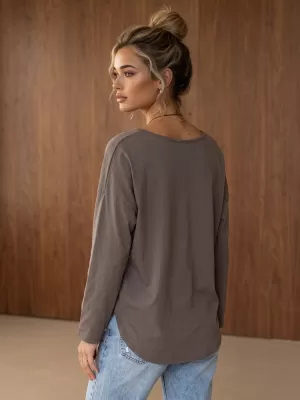 Bluza de dama DSTREET RY2943 FANGO
