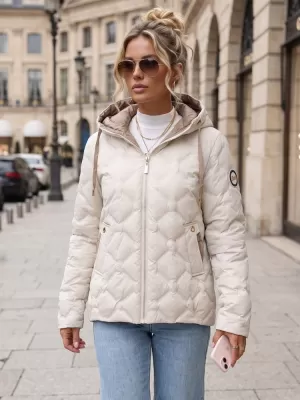 Geaca de dama DSTREET TY5884 GRI DESCHIS