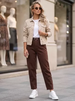 Pantaloni de dama DSTREET UY3133 MARO