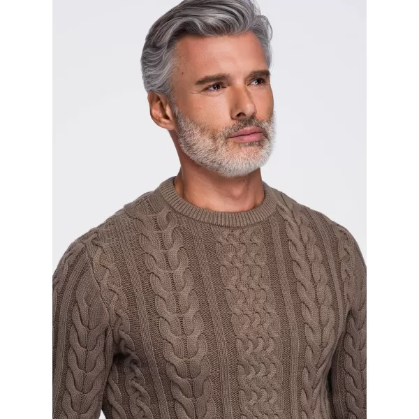  Pulover pentru bărbați OMBRE OM-SWSW-0191 MARO 