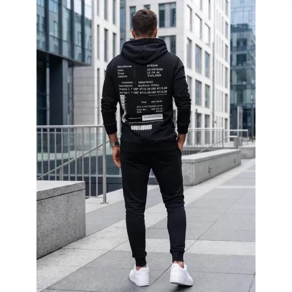  Set pentru bărbați DSTREET AX0685 NEGRU 