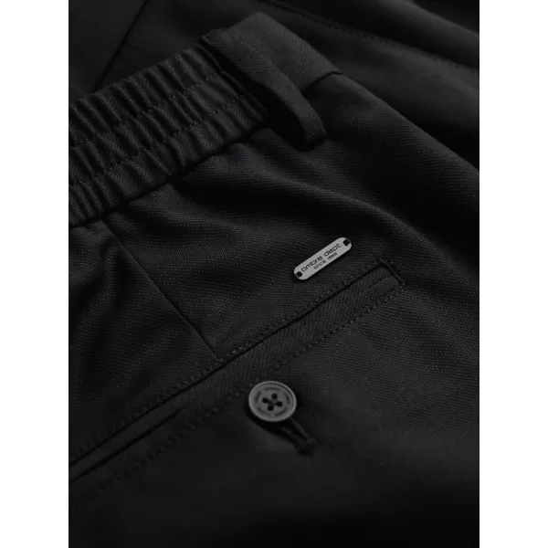  Pantaloni chino pentru bărbați OMBRE P1525 NEGRU 