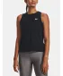 Maieu de damă UNDER ARMOUR UA ESSENTIAL CTTN STRCH TANK 1376959-001 NEGRU