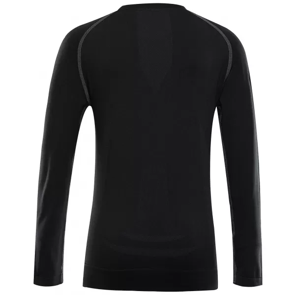  Tricou funcțional pentru copii ALPINE PRO AMBOSO NEGRU 