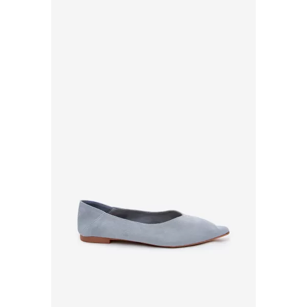  Pantofi de balet pentru femei BOTO JH597 ALBASTRU 
