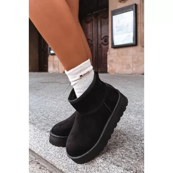  Oameni de zăpadă pentru femei BIG STAR SHOES UU274222 NEGRU 
