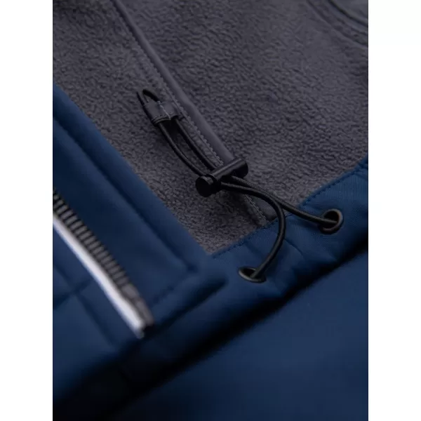  Jachetă softshell pentru bărbați OMBRE OM-JANP-0292 ALBASTRU MARIN 
