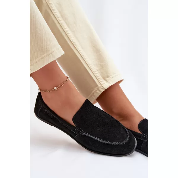  Mocasini de dama BIG STAR SHOES TT274209 NEGRU 