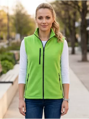 Vesta de dama fleece MALFINI EXIT W-525 VERDE MĂR