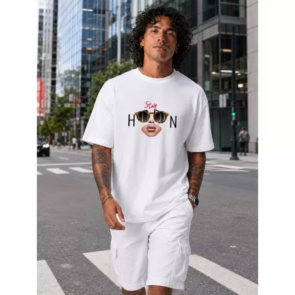  Tricou pentru bărbați DSTREET NX1008R-WH-O ALB 