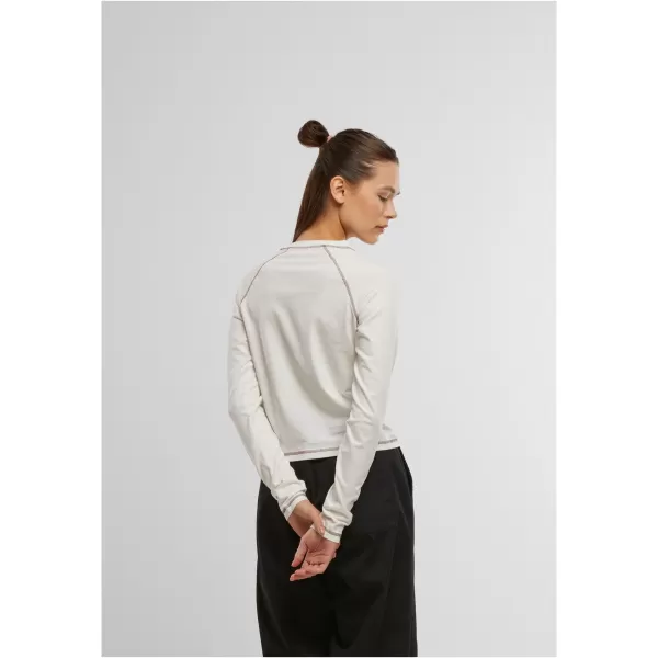  Tricou de damă URBAN CLASSICS TB7730 APROAPE ALB 