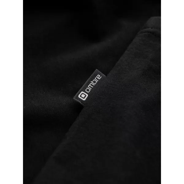  Tricou pentru bărbați OMBRE L175 NEGRU 