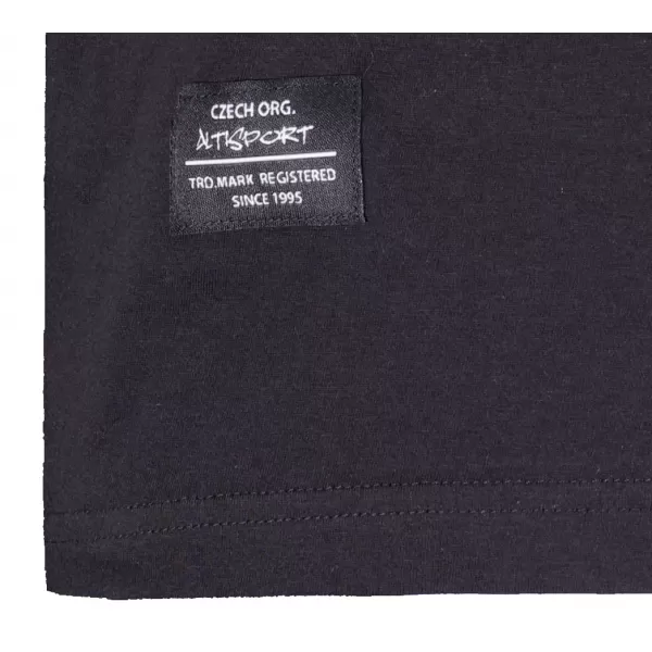  Tricou pentru bărbați ALTISPORT NP/ALMST20001 OPAL NEGRU 
