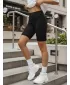 Pantaloni scurți de damă DSTREET SY0562 NEGRU