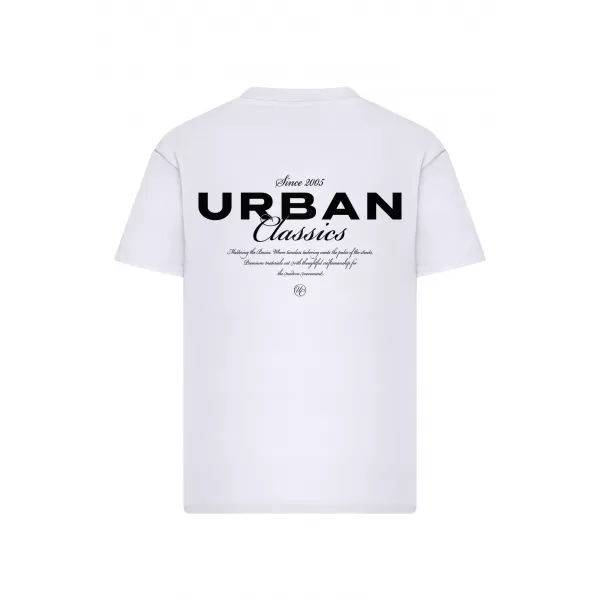  Tricou pentru bărbați URBAN CLASSICS TB8665 ALB 