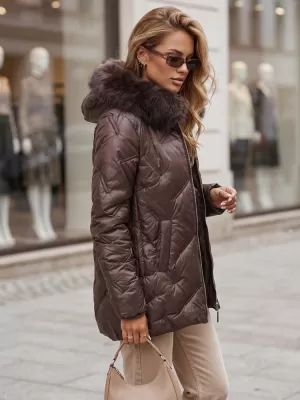 Geaca de dama DSTREET TY5814 VIOLET