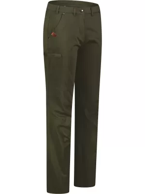 Pantaloni de dama din bumbac NORDBLANC VILLAGE NBSPL8367 GRI