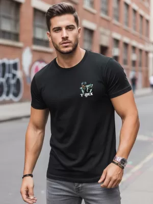Tricou pentru bărbați DSTREET NX0141R-BK NEGRU