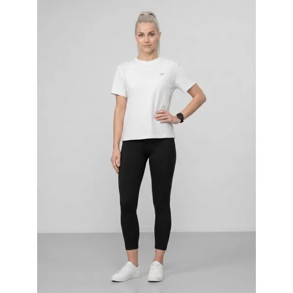  Tricou pentru femei 4F WMM00TTSHF3310 ALB 