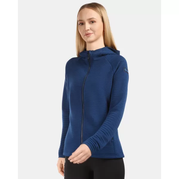  Hanorac de damă din fleece KILPI TANALI-W 1L0202KI ALBASTRU ÎNCHIS 