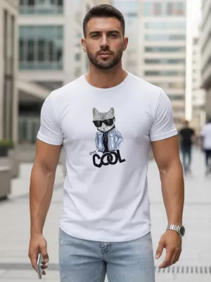 Tricou pentru bărbați DSTREET NX5018R-WH PORTOCALE