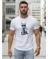 Tricou pentru bărbați DSTREET NX5018R-WH PORTOCALE