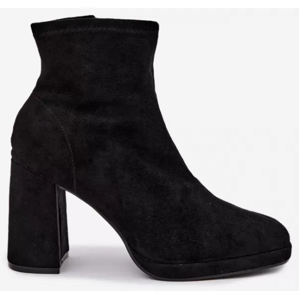  Botine de dama BOTO NN636 NEGRU 