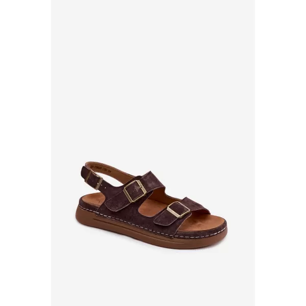  Sandale de dama VINCEZA 79620 CIOCOLATĂ 