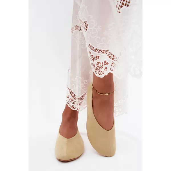  Balerini de dama BOTO JH581 GALBEN 
