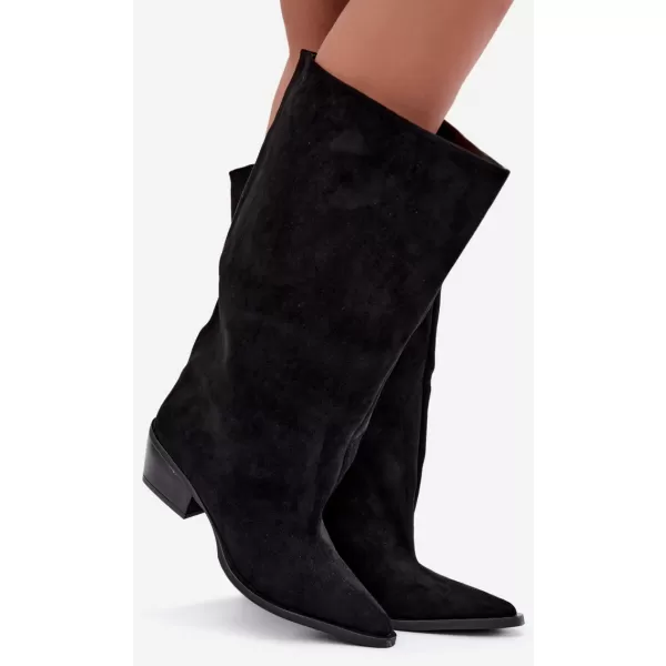  Cizme de dama BOTO 2578A NEGRU 