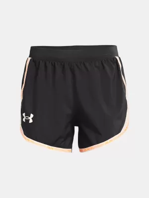 Pantaloni scurți de damă UNDER ARMOUR FLY BY 2.0 BRAND SHORT 1361392-010 GRI
