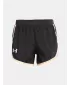 Pantaloni scurți de damă UNDER ARMOUR FLY BY 2.0 BRAND SHORT 1361392-010 GRI