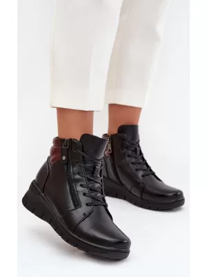 Botine de dama VINCEZA 39963 NEGRU