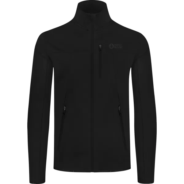  Hanorac powerfleece pentru bărbați NORDBLANC MORASS NBSFM8335 NEGRU 