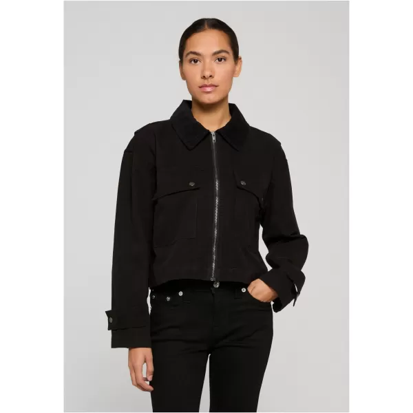  Geaca de dama URBAN CLASSICS TB7726 NEGRU 