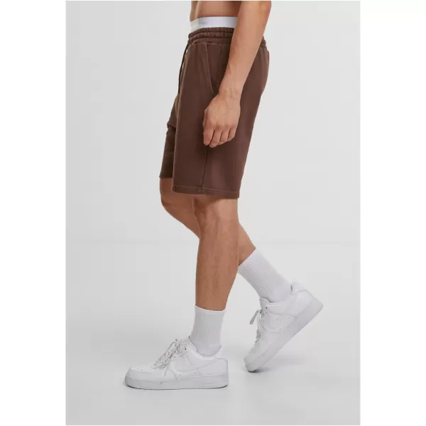  Pantaloni scurți pentru bărbați URBAN CLASSICS TB8230 MARO CIOCOLATA 