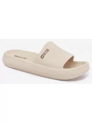 Papuci de dama BIG STAR SHOES UU274087 NUANȚE DE MARO ȘI BEJ