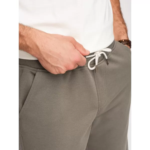 Pantaloni scurți pentru bărbați OMBRE OM-SRSK-0124 KAKI 