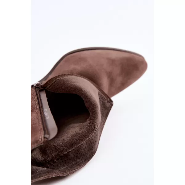  Botine de dama SERGIO LEONE BT-49-S MARO 