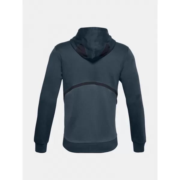  Hanorac pentru bărbați UNDER ARMOUR RIVAL FLEECE AMP FZ HD 1357113-467 ALBASTRU 