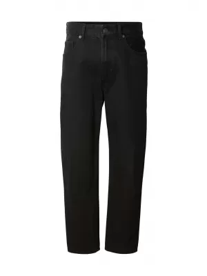 Pantaloni pentru bărbați URBAN CLASSICS TB8054 NEGRU SPALAT