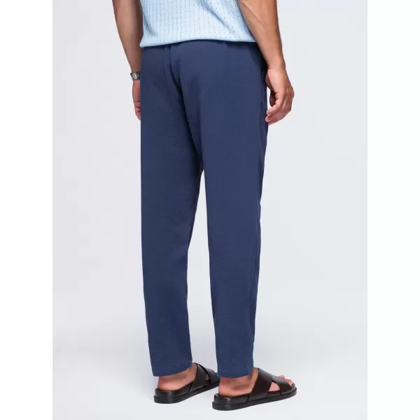  Pantaloni pentru bărbați OMBRE OM-PACP-0310 ALBASTRU MARIN 