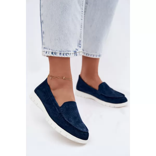  Mocasini de dama VINCEZA 95360 ALBASTRU 